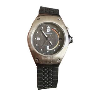 Seiko Arctura Kinetic Watch  5M42-0E39 Stainless Steel VINTAGE Collectible